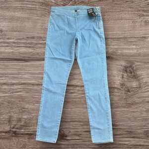 Divided H & M Super Skinny Regular Waist Ankle Blue Skinny Jeans Modern Fit